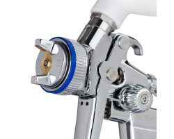 HVLP II Профессиональный краскораспылитель 1,3 мм, верхний пластиковый бачок 600 мл INTERTOOL PT-0105-foto2