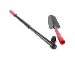 Набор огородный: лопата 330 мм, грабли 330 мм, грабли веерные 400 мм, сапка огородная 330 мм, удлинитель INTERTOOL FT-0020-foto11