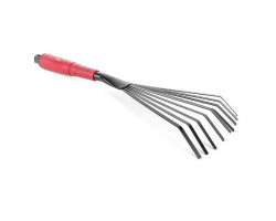 Набор огородный: лопата 330 мм, грабли 330 мм, грабли веерные 400 мм, сапка огородная 330 мм, удлинитель INTERTOOL FT-0020-foto8