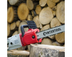 Пила цепная 2400 Вт, 800 м/мин, шина 405 мм, 230 В, прямой двигатель INTERTOOL DT-2204-foto17