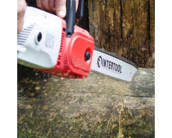 Пила цепная 2400 Вт, 800 м/мин, шина 405 мм, 230 В, прямой двигатель INTERTOOL DT-2204-foto19