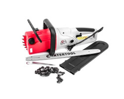 Пила цепная 2400 Вт, 800 м/мин, шина 405 мм, 230 В, прямой двигатель INTERTOOL DT-2204-foto5