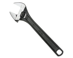 Ключ разводной 250мм, Cr-V, черный, фосфатированный, INTERTOOL XT-0060-foto2