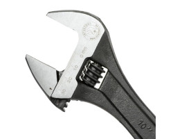 Ключ разводной 250мм, Cr-V, черный, фосфатированный, INTERTOOL XT-0060-foto3