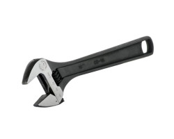 Ключ разводной 250мм, Cr-V, черный, фосфатированный, INTERTOOL XT-0060-foto5