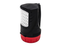 Фонарь аккумуляторный 1LED 5W + 25 LED INTERTOOL LB-0102-foto6