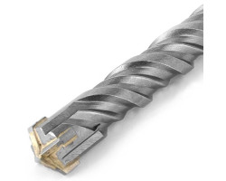 Бур SDS MAX, QUADRO, 22x400 мм INTERTOOL SDM-2240-foto3