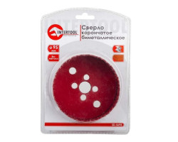 Коронка по металлу биметаллическая 95 мм INTERTOOL SD-5695-foto4