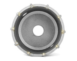 Сверло корончатое по бетону 80 мм INTERTOOL SD-0422-foto3