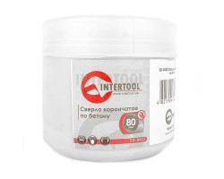 Сверло корончатое по бетону 80 мм INTERTOOL SD-0422-foto7