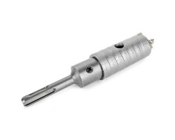 Комплект: сверло корончатое по бетону 32 мм+Переходник SDS Plus 100мм INTERTOOL SD-7032-foto2