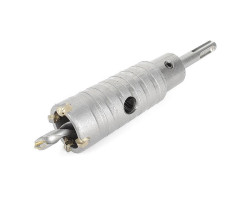 Комплект: сверло корончатое по бетону 32 мм+Переходник SDS Plus 100мм INTERTOOL SD-7032-foto3