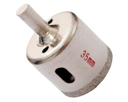 Коронка трубчатая по стеклу и керамике 35 мм INTERTOOL SD-0361-foto3