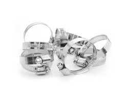 Хомут стальной оцинкованный 12,7 мм D 33-57 мм (упаковка 10 шт) INTERTOOL TC-0133-foto2