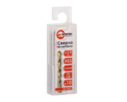 Сверло кобальтовое по металлу 3.5 мм HSS-Co, DIN 338 INTERTOOL SD-5435-foto3