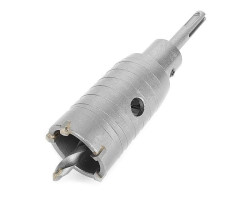 Комплект: сверло корончатое по бетону 40 мм+Переходник SDS Plus 100мм INTERTOOL SD-7040-foto2