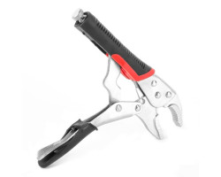 Клещи зажимные универсальные 180 мм, Cr-V INTERTOOL UT-5202-foto4