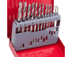 Набор сверл по металлу HSS 13 шт (2.0-8.0) INTERTOOL SD-0114-foto2