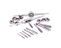 Набор плашек M3-M12 и метчиков M3-M12, 20 ед. INTERTOOL SD-8020-foto3