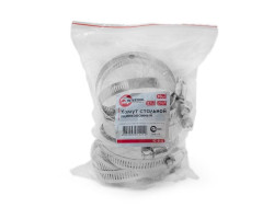 Хомут стальной оцинкованный 12,7 мм D 52-76 мм (упаковка 10 шт) INTERTOOL TC-0152-foto3