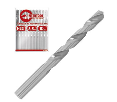 Сверло по металлу 4,1 мм HSS INTERTOOL SD-5041