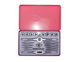 Набор метчиков и плашек 20 ед INTERTOOL SD-8021-foto2