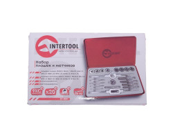 Набор метчиков и плашек 20 ед INTERTOOL SD-8021-foto3