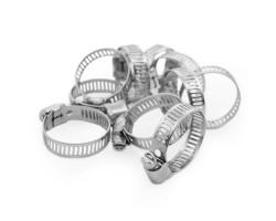 Хомут стальной оцинкованный 8 мм D 14-27 мм (упаковка 10 шт) INTERTOOL TC-0014-foto2