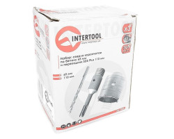 Комплект: сверло корончатое по бетону 65 мм+Переходник SDS Plus 100мм INTERTOOL SD-7065-foto8