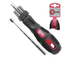 Отвертка телескопическая 7 в 1 INTERTOOL VT-1007
