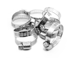 Хомут стальной оцинкованный 8 мм D 18-32 мм (упаковка 10 шт) INTERTOOL TC-0018-foto2