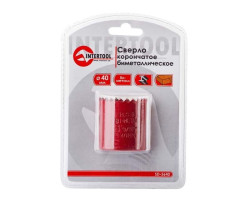 Коронка по металлу биметаллическая 40 мм INTERTOOL SD-5640-foto4