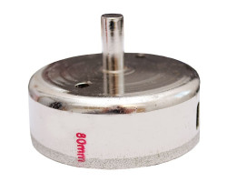 Коронка трубчатая по стеклу и керамике 80 мм INTERTOOL SD-0376-foto2