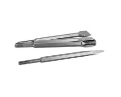 Набор зубил по камню 4шт хвостовик SDS INTERTOOL SD-0410-foto9