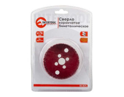 Коронка по металлу биметаллическая 76 мм INTERTOOL SD-5676-foto4