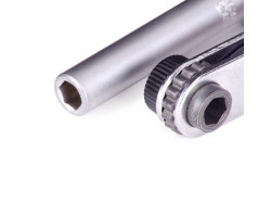 Отвертка реверсивная с комплектом насадок и трещоткой, чехол ткань 48 ед INTERTOOL VT-1048-foto6