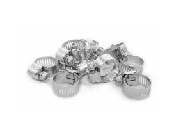 Хомут стальной оцинкованный 12,7 мм D 16-25 мм (упаковка 10 шт) INTERTOOL TC-0116-foto2