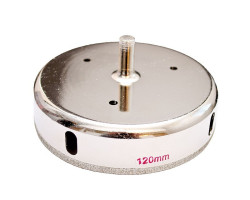 Коронка трубчатая по стеклу и керамике 120 мм INTERTOOL SD-0380-foto2