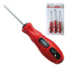 Набор отверток 3 ед. (SL5x100, PH1x100, PH2x100) Cr-V, Ergo-design INTERTOOL VT-2004
