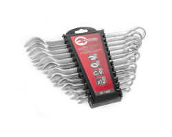 Набор ключей комбинированных 12 ед. дюймовых 1/4''-15/16'' INTERTOOL HT-1303-foto2