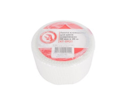 Лента клеящаяся для швов "серпянка" 50 мм*20 м INTERTOOL KT-0921-foto2