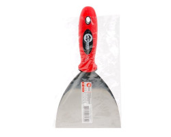 Шпатель из нержавеющей стали 125мм Проф INTERTOOL KT-2613-foto2