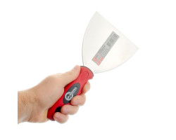 Шпатель из нержавеющей стали 125мм Проф INTERTOOL KT-2613-foto5
