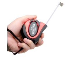 Рулетка 5 м x 19 мм с автоматической блокировкой полотна, на зацепе полотна установлены магниты INTERTOOL MT-0805-foto4