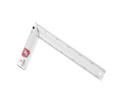 Угольник строительный алюминиевый 300 мм INTERTOOL MT-2062-foto3