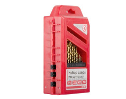 Набор сверл по металлу HSS 25 шт INTERTOOL SD-0025-foto3
