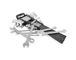 Набор ключей комбинированных 22 ед. дюймовых 11 ед метрических 11 ед INTERTOOL HT-1305-foto5