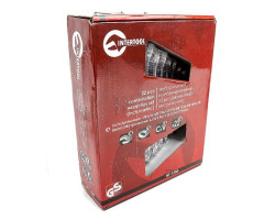 Набор ключей комбинированных 22 ед. дюймовых 11 ед метрических 11 ед INTERTOOL HT-1305-foto8