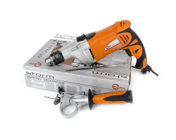 Дрель ударная STORM 1010 Вт, 0-3000 об/мин, 1,5-13 мм, реверс, регулировка об. INTERTOOL WT-0109-foto11