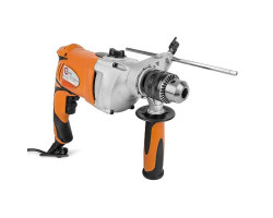 Дрель ударная STORM 1010 Вт, 0-3000 об/мин, 1,5-13 мм, реверс, регулировка об. INTERTOOL WT-0109-foto3